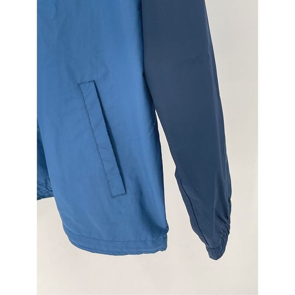 Nike Jacket Men’s Large Blue Full Zip‎ Windbreaker 2 Tone - Picture 3 of 13